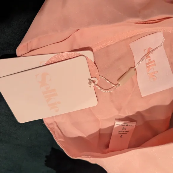 Selkie Blush Pink Sheer Top - Picture 5 of 8